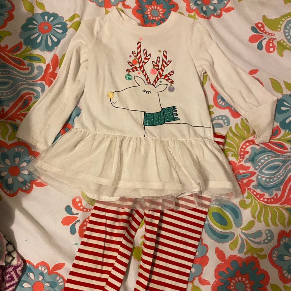 Cat and Jack Christmas Set